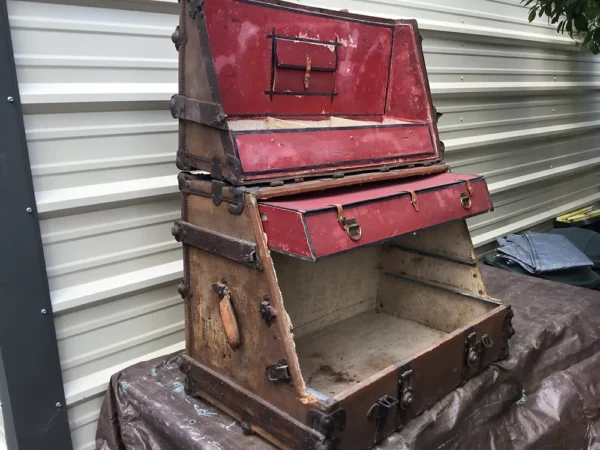 Traveling chest Opened Before (cir.1890's)