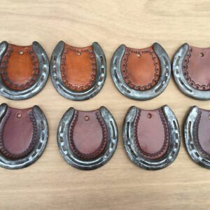 Leatherwork - Beautiful Horseshoe Coasters