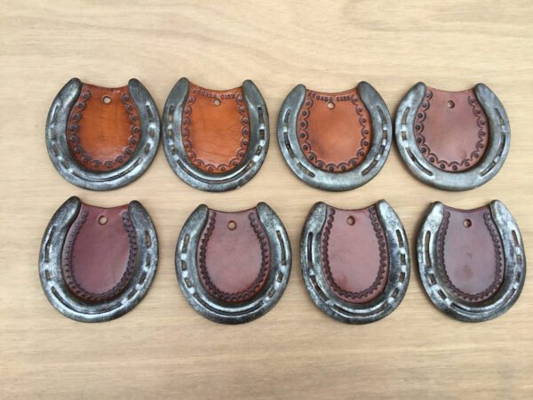 Leatherwork - Beautiful Horseshoe Coasters
