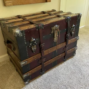 Antique Trunk - !880s Travel Trunk