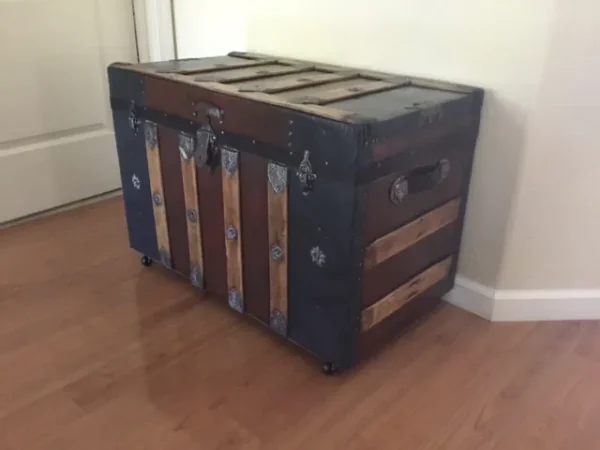 1870's Peacock Trunk