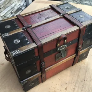 Restored Miniature Trunk from The 1890's