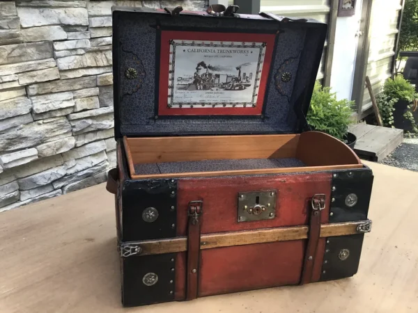 Restored Miniature Trunk from The 1890's - Image 4